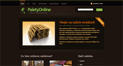 Desktop Screenshot of paletyonline.cz